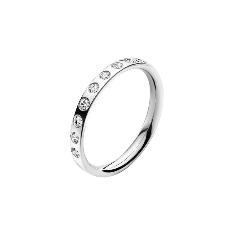 Magic 18K Hvidguld Ring m. Diamanter