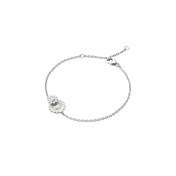 Daisy x Stine Goya Silver & White Bracelet