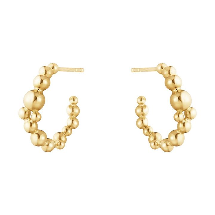Moonlight Grapes 18K Gold Hoops