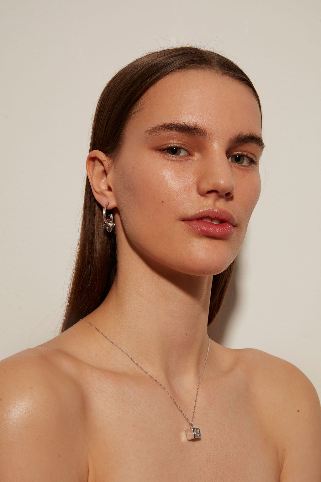 Healing Silver Hoops