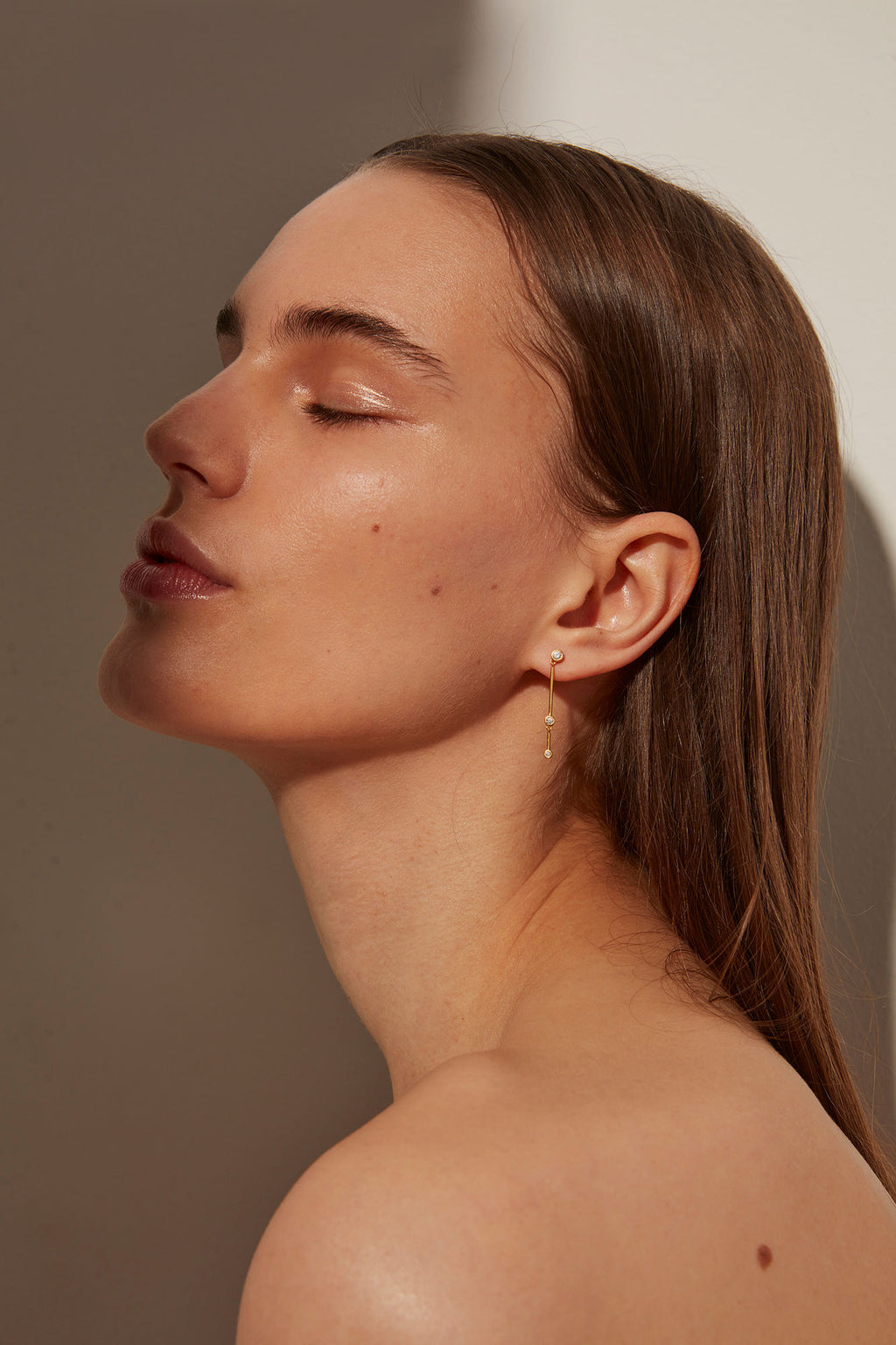 Shooting Star Silver Earring