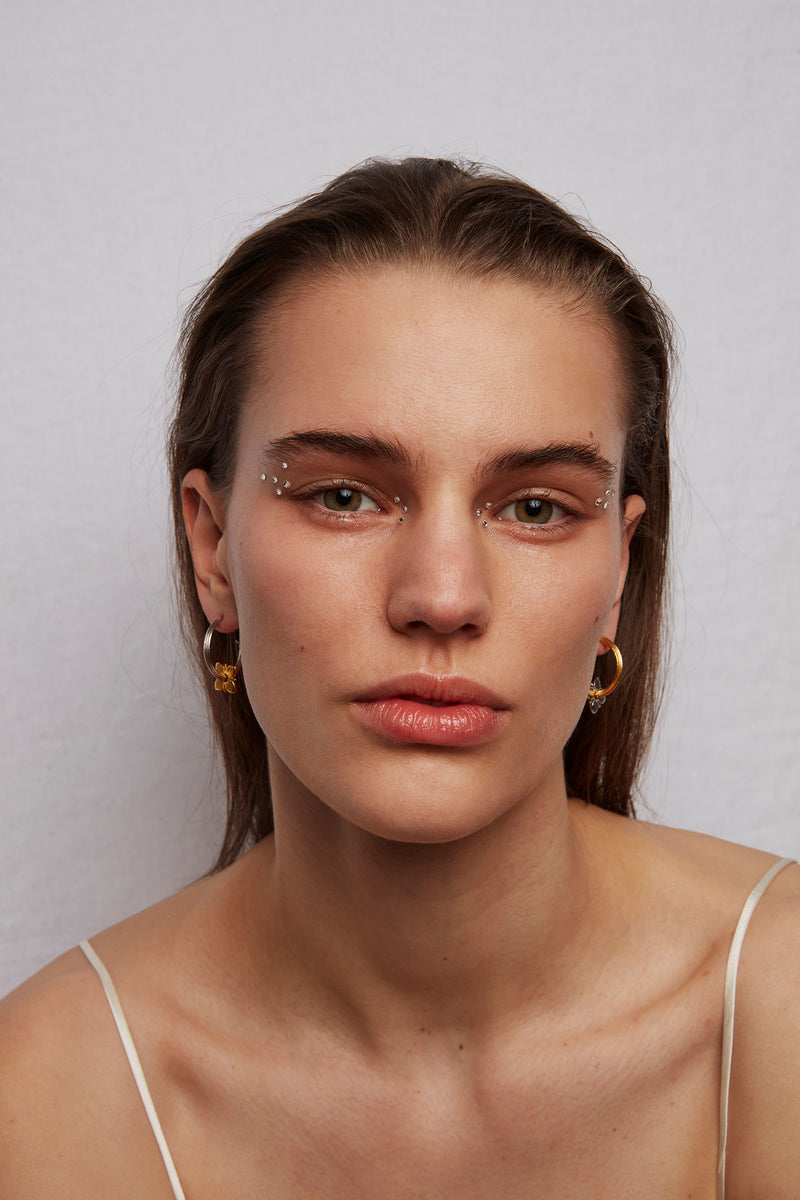 Healing Gold Plated Hoops