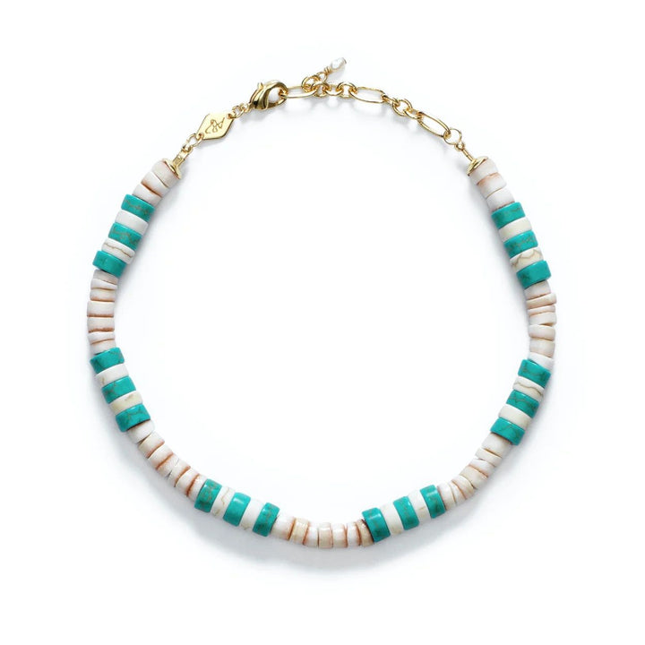 Maui Gold Plated Anklet w. Beads