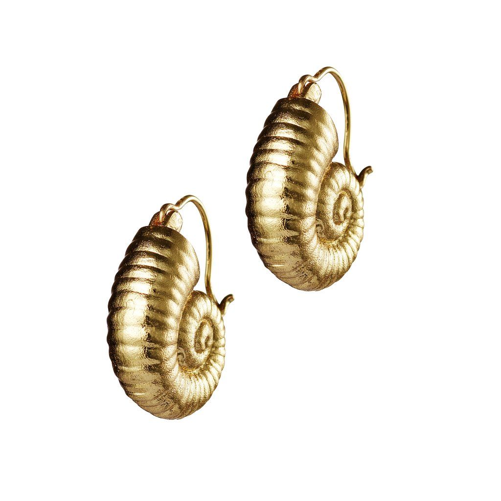 High Tide Hoops vergoldet