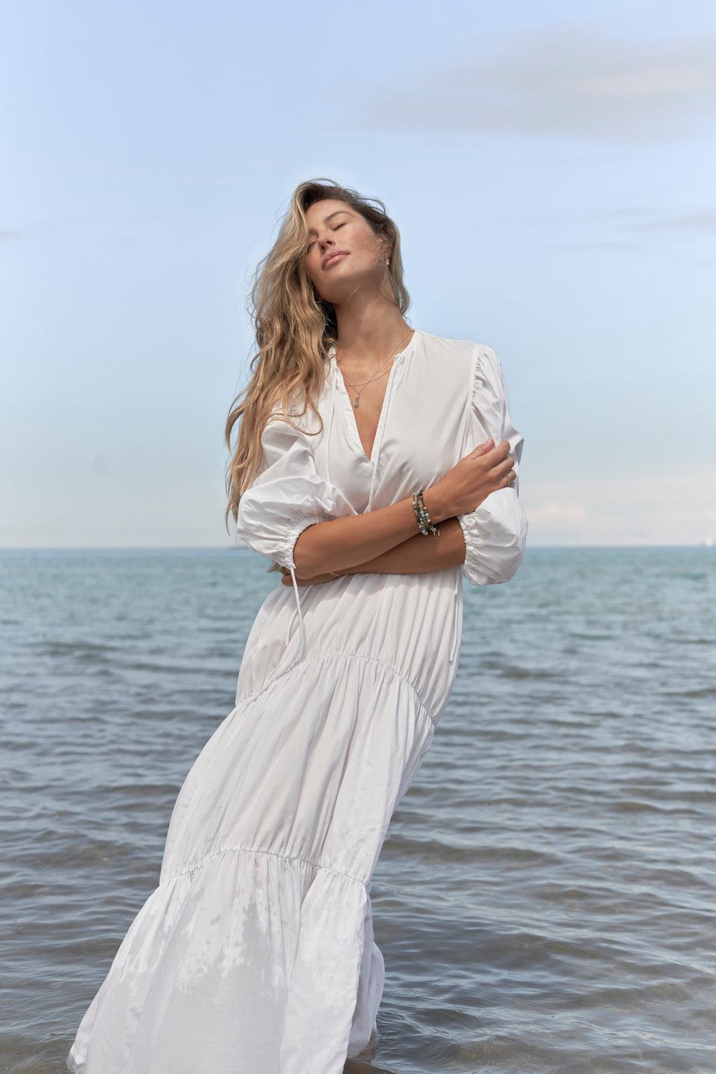 Ro 18K Whitegold Necklace w. Diamond