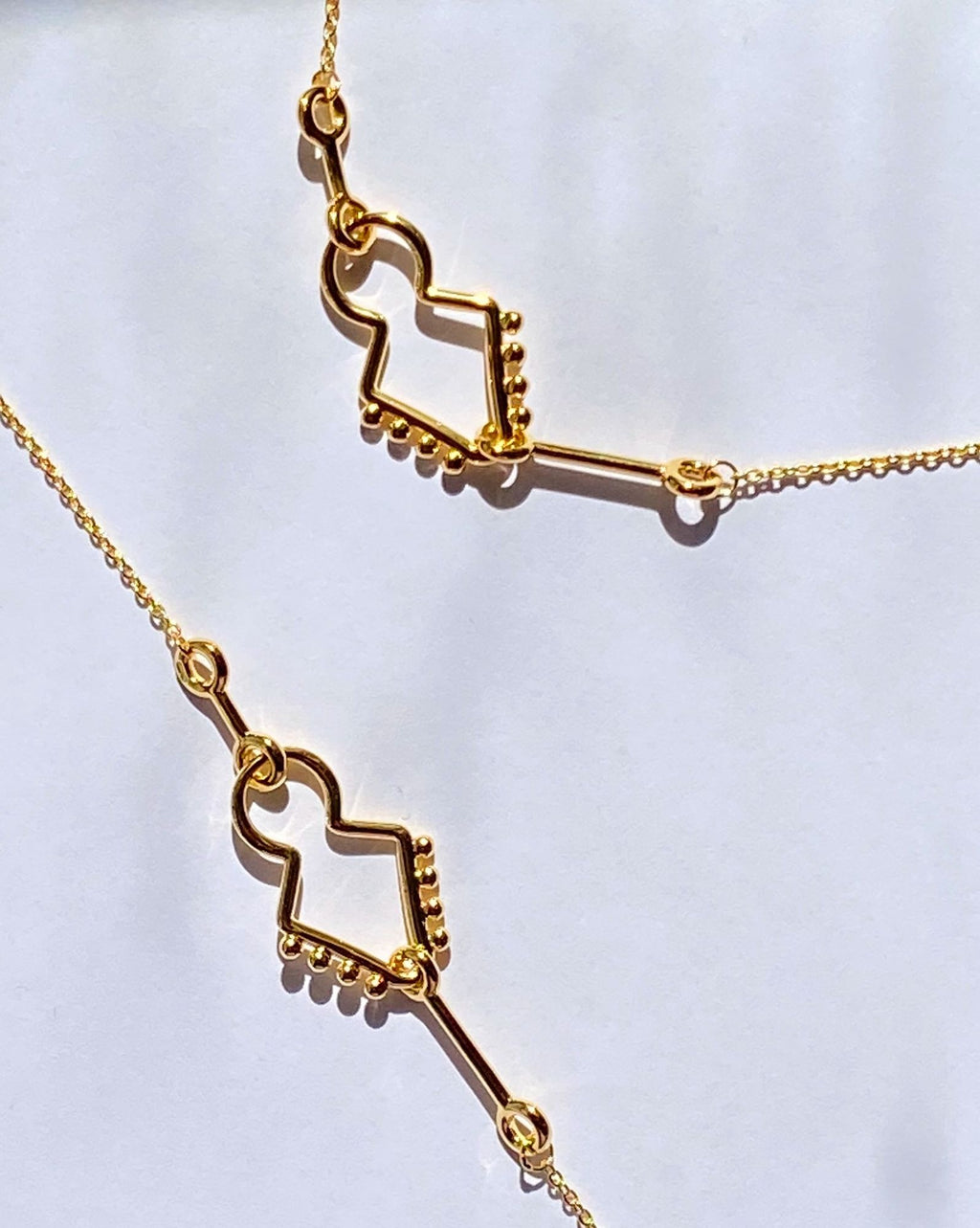 Rimal Necklace Gold Plated
