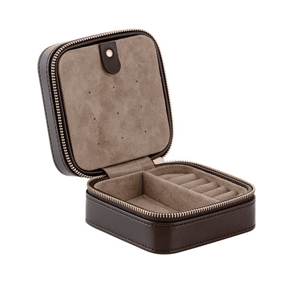 Leather Brown Jewelry box