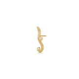The Darning Needle Gold Plated Earring