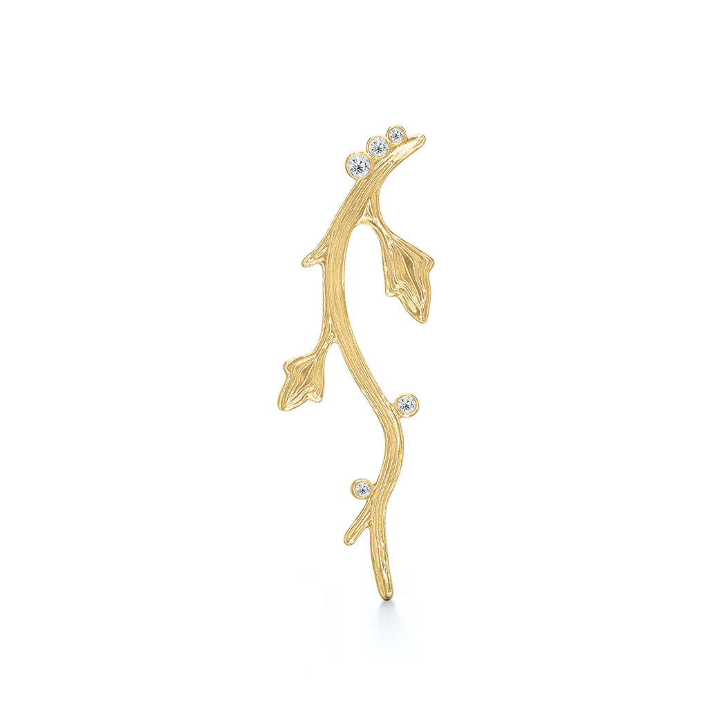 The Nightingale Gold Plated Earring