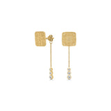The Wild Swans Gold Plated Earrings