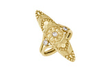 Dryade 18K Guld Ring m. Diamant