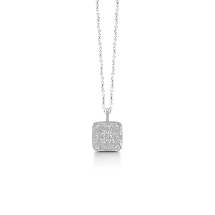 Die Tinder Box Silber Halskette