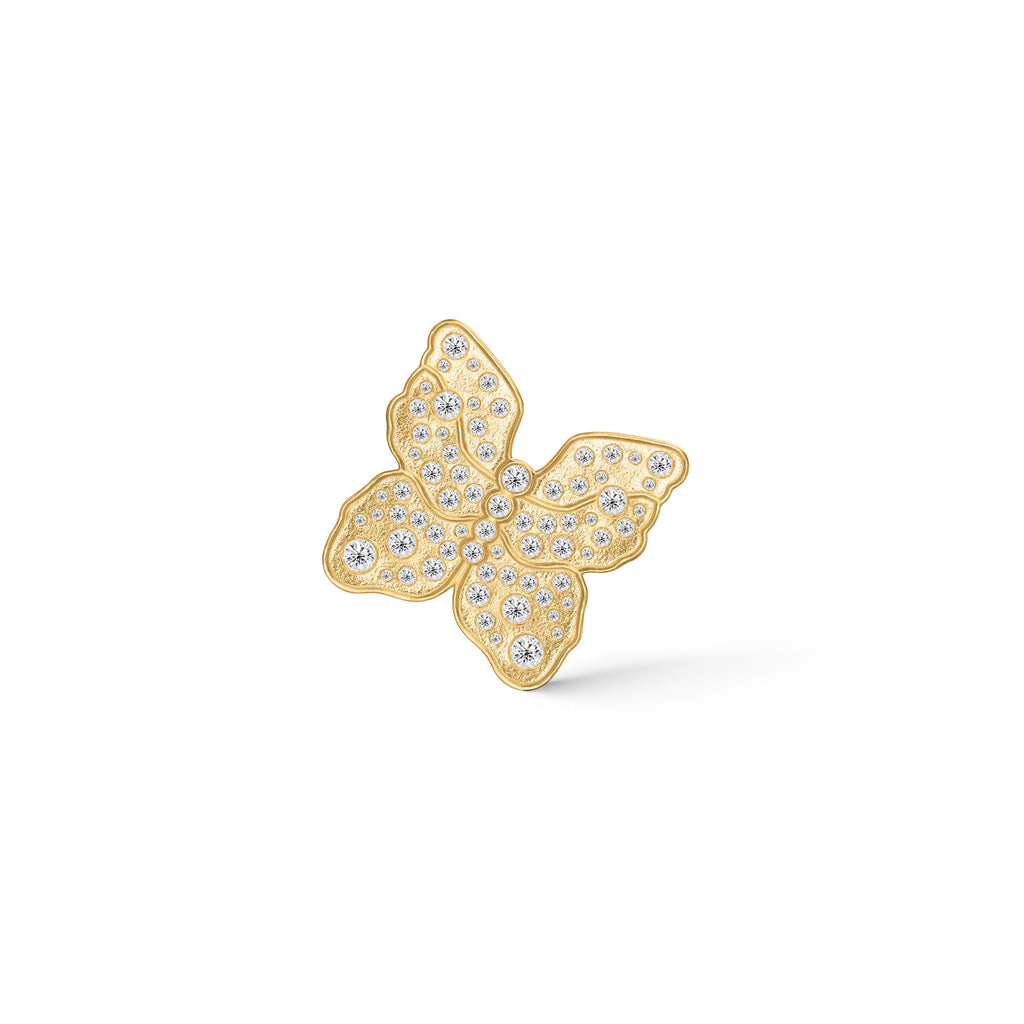 The Butterfly Gold Plated Earring