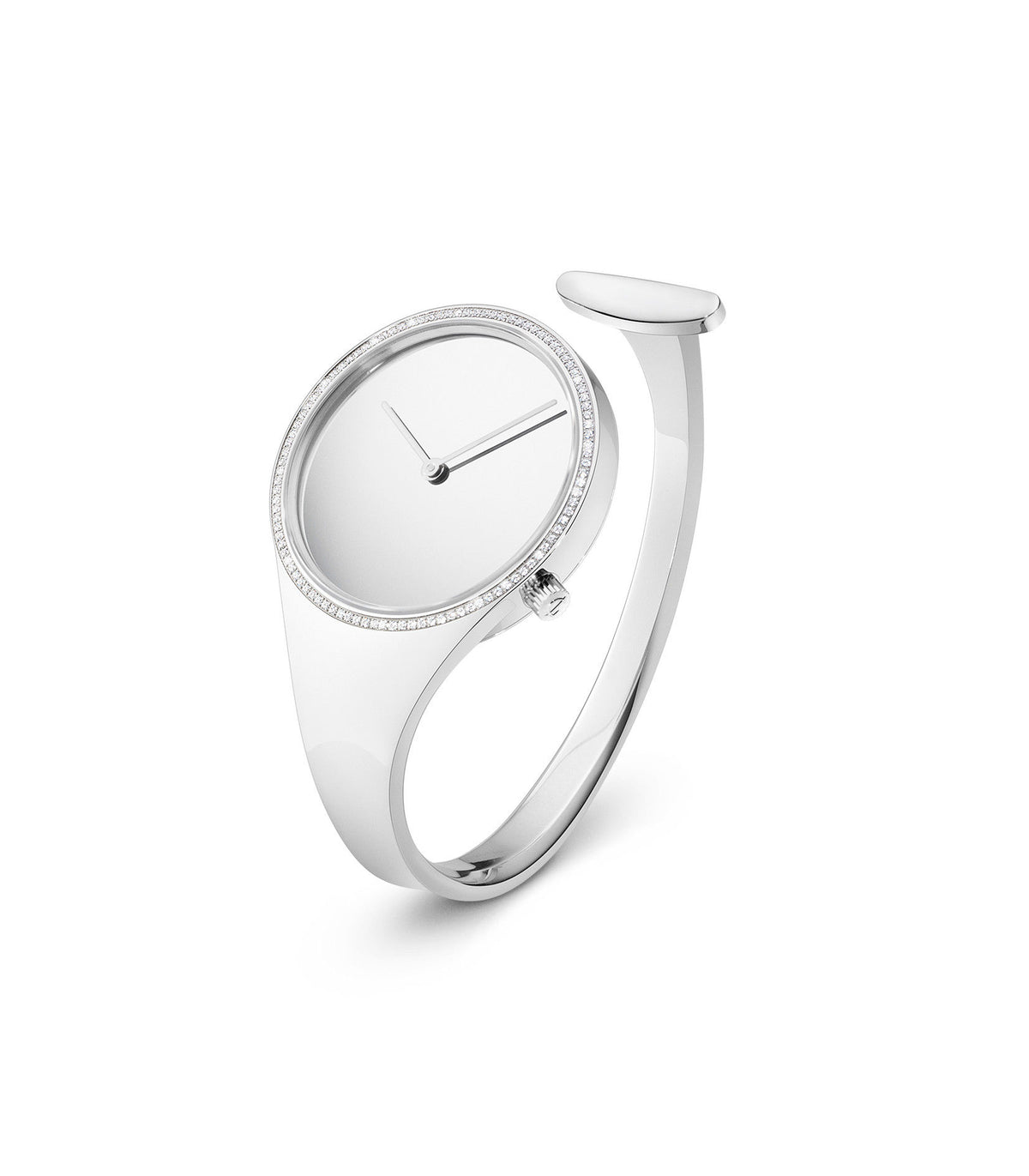 Vivianna Stål Ur m. Diamanter 0.214 ct