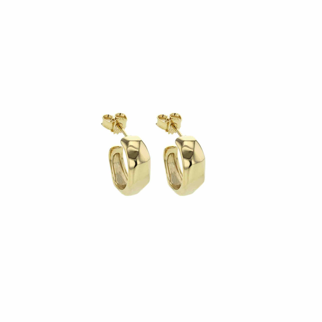 Metzinger Gold Plated Hoops