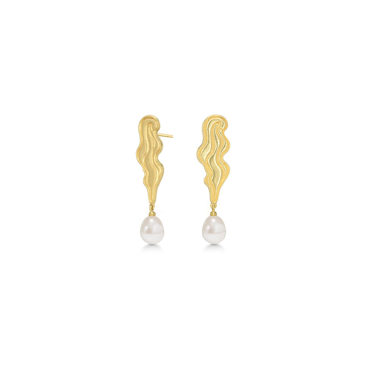 The Empress Gold Plated Earrings