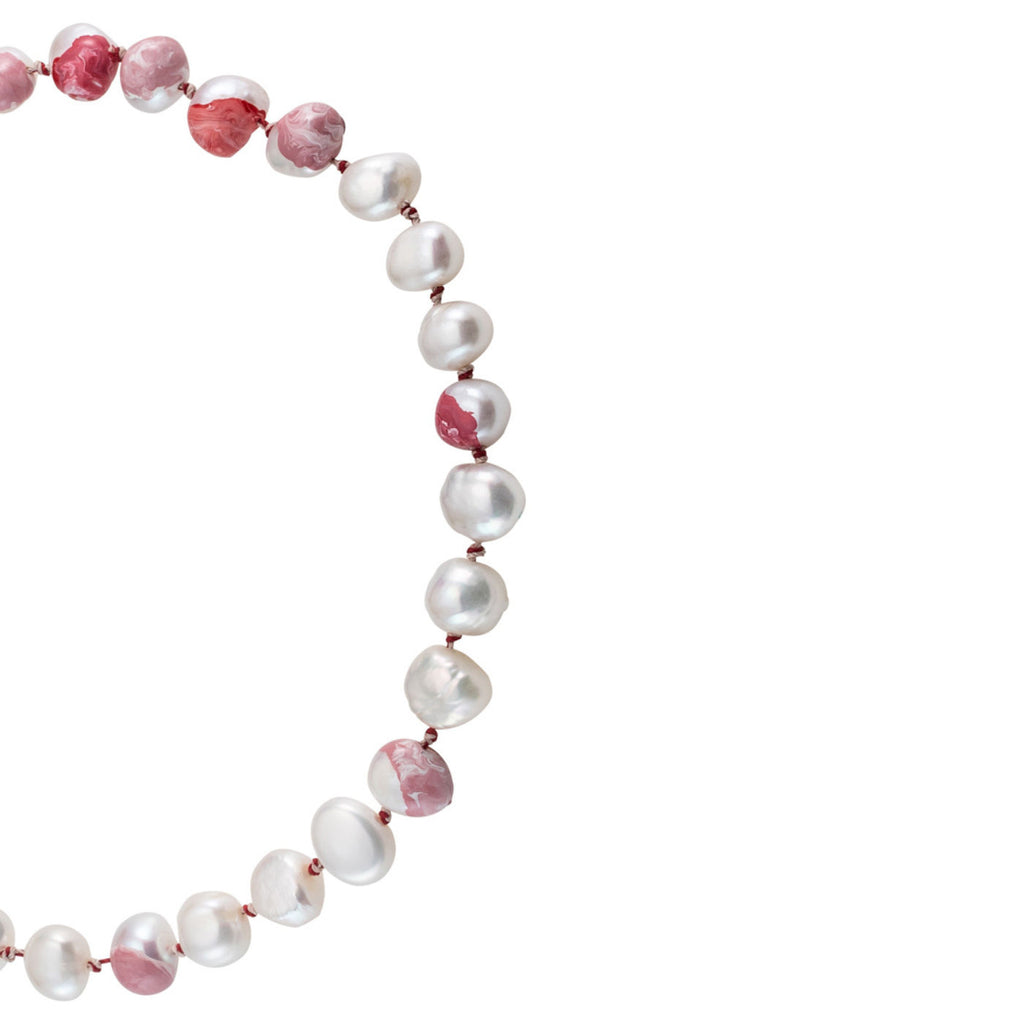 Choker Bahía Rose 18K Gold Plated Necklace w. Pearls