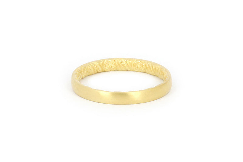 Secret Garden Mens 18K Gold Ring