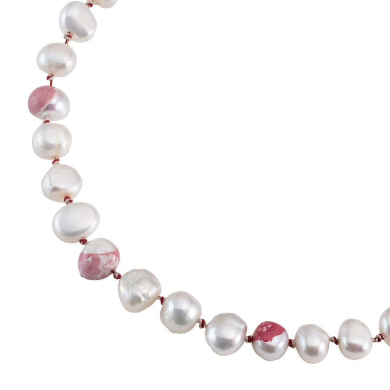 Choker Bahía Rose 18K Gold Plated Necklace w. Pearls