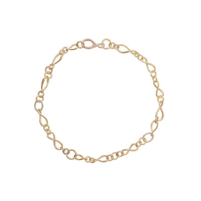 Love Small Collier 18K Gold & Rosegold Necklace