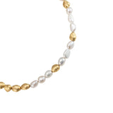 Collar Wilma 18K Gold Plated Necklace w. Pearls