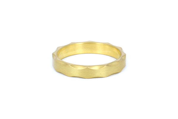 Modern Times Ring für Herren aus 18K Gold