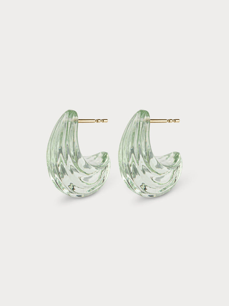 The Crescent Lunula Earrings (Made to Order)