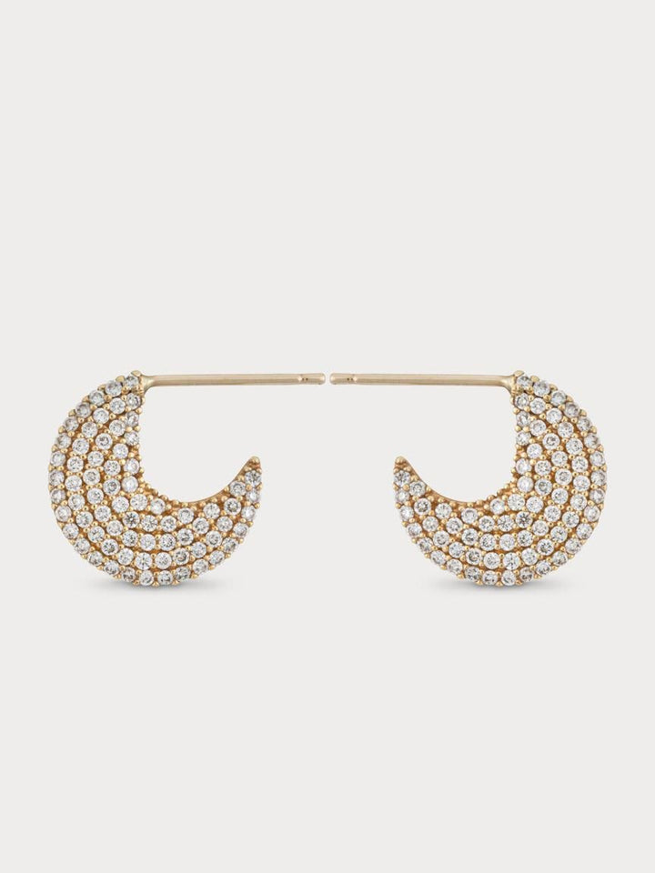 Diamond Discs Øreringe