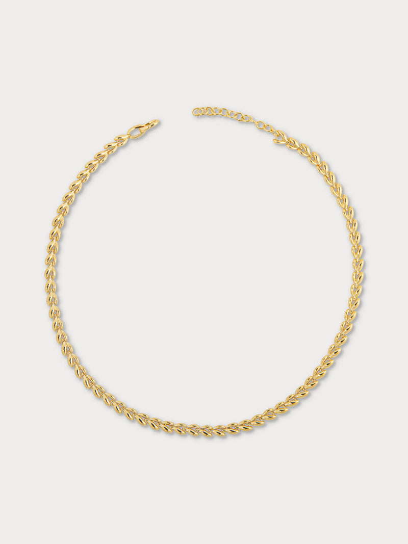 The Fishbone Chain Necklace - Classic