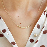 Rock Beads me 18K Gold Necklace