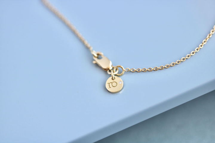 Ro 18K Whitegold Necklace w. Diamond