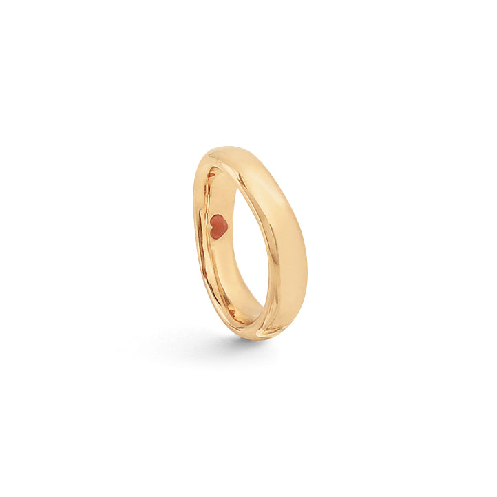 Love 7 18K Polished Gold Ring