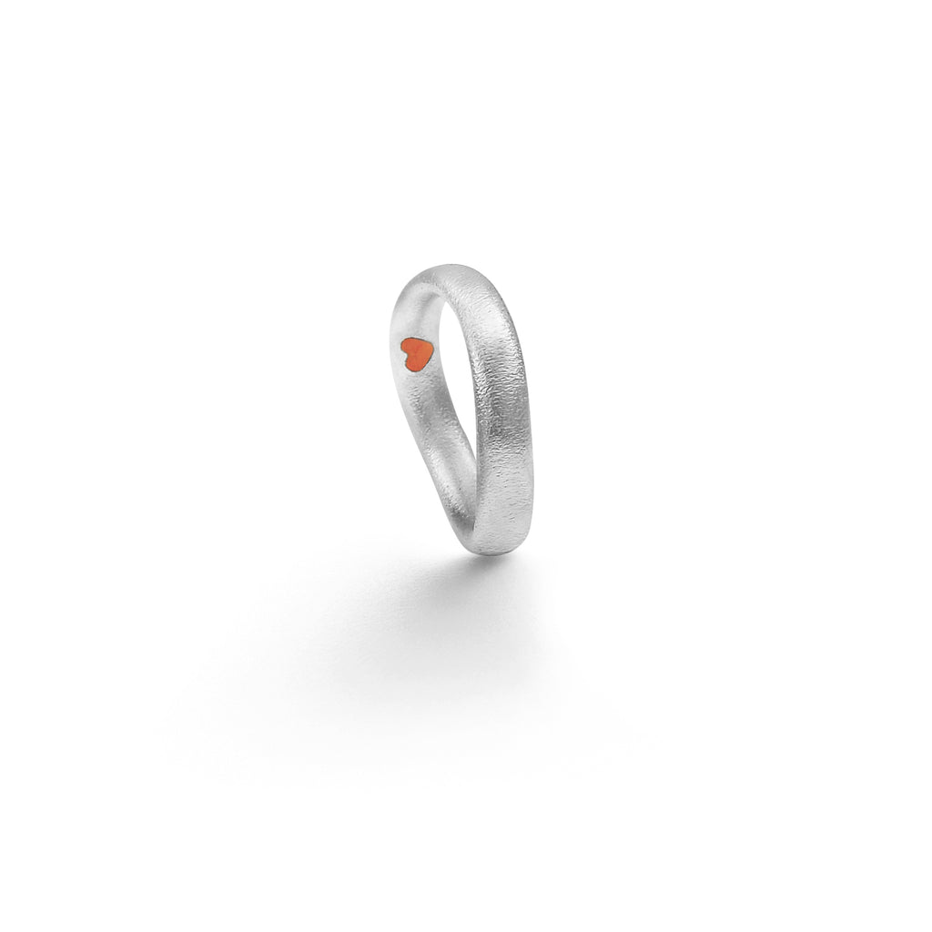 Love 7 Ring aus 18K Weißgold