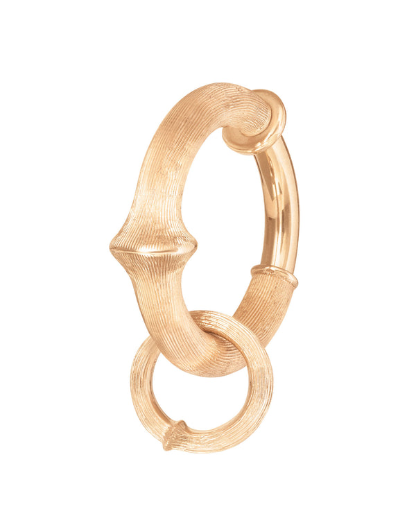 Nature 18K Gold Earring-pendant