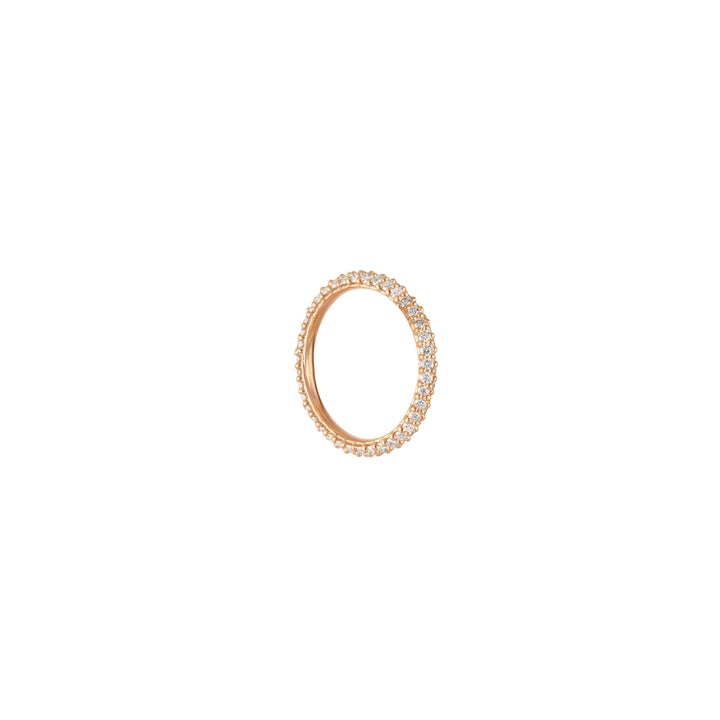 Big Nature 18K Gold Earring-pendant w. Diamonds