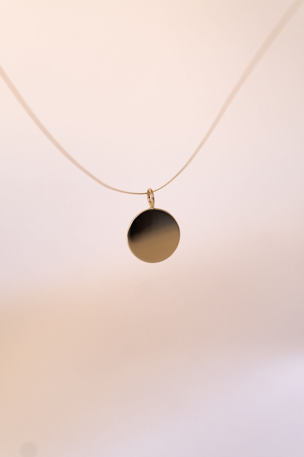 Easy Round 18K Gold Pendant