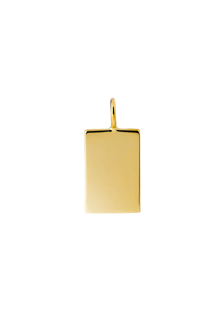 Easy Square 18K Gold Pendant