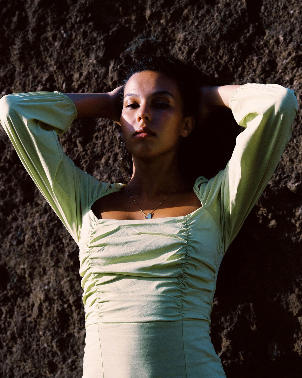 Easy Square 18K Gold Pendant