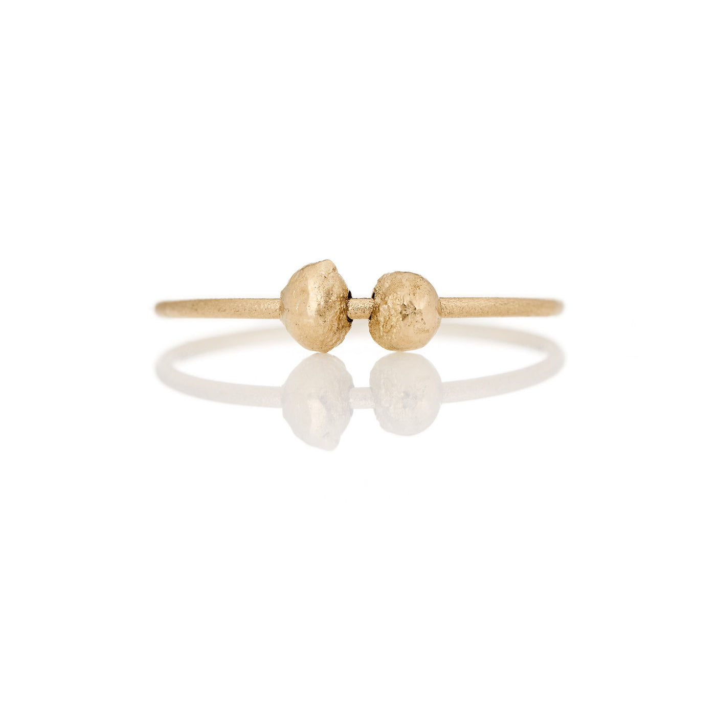 ABACUS Mountain Spheres 14K Gold Ring