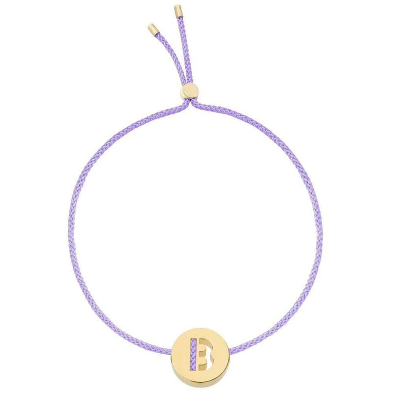 ABC's - B 18K Gold Plated Bracelet