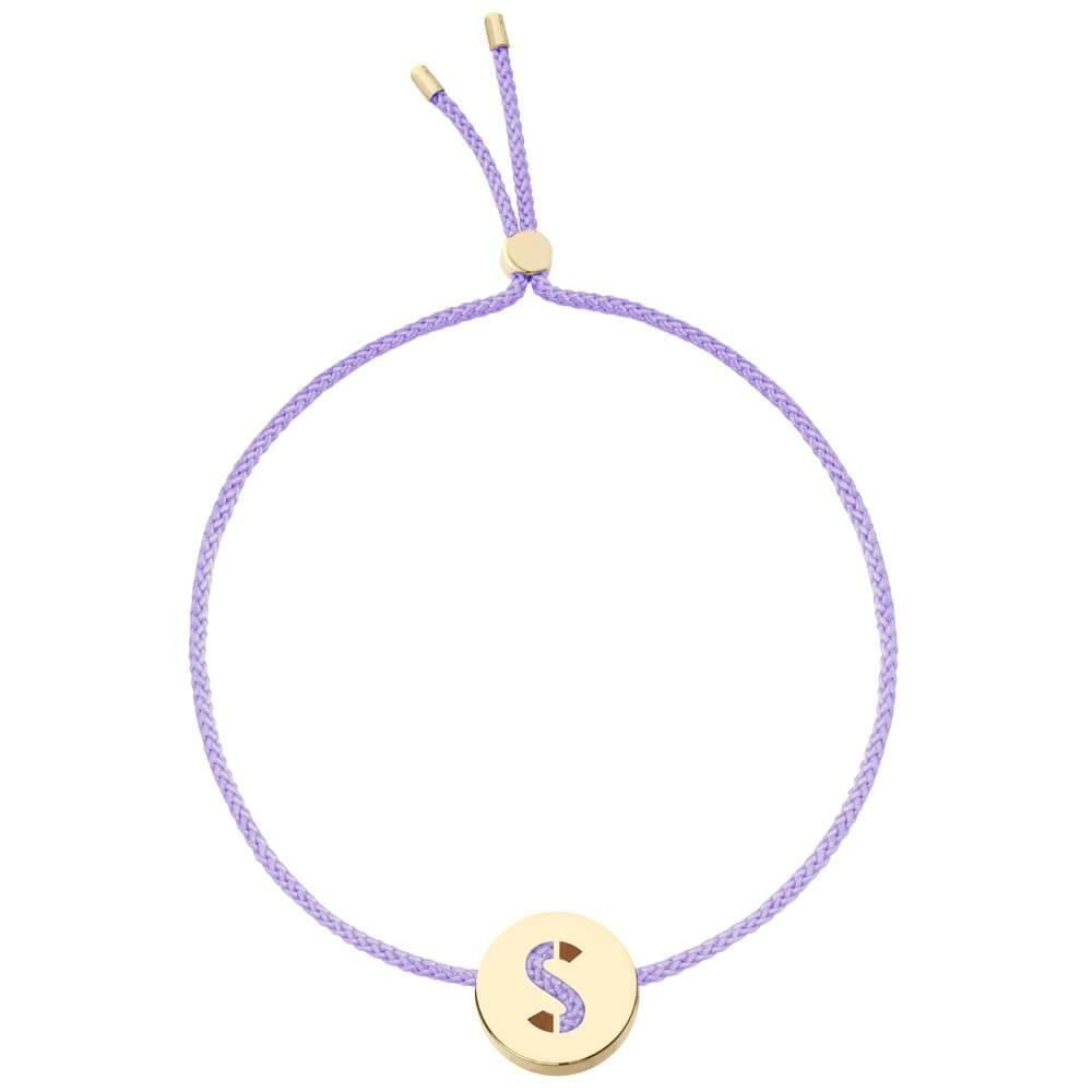 ABCs - S 18K Gold plattiert Armband