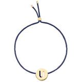 ABC's - U 18K Gold Plated Bracelet