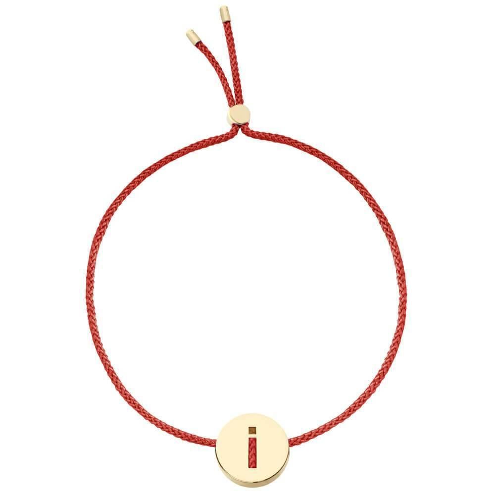 ABC's - I 18k Gold plattiert Armband