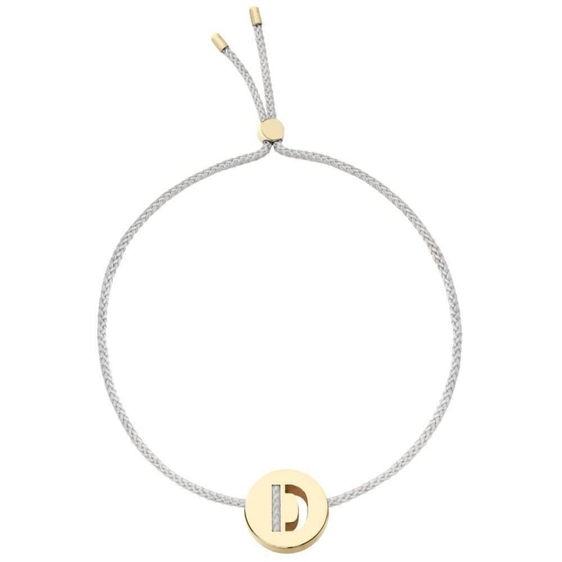 ABC's - D 18K Gold Plated Bracelet