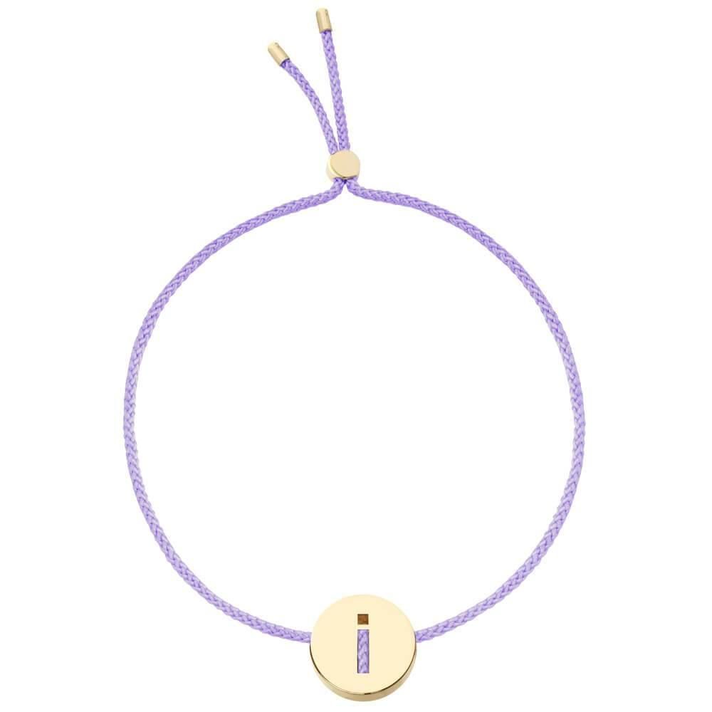 ABC's - I 18k Gold plattiert Armband