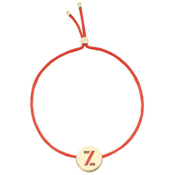 ABC's - Z 18K Forgyldt Armbånd