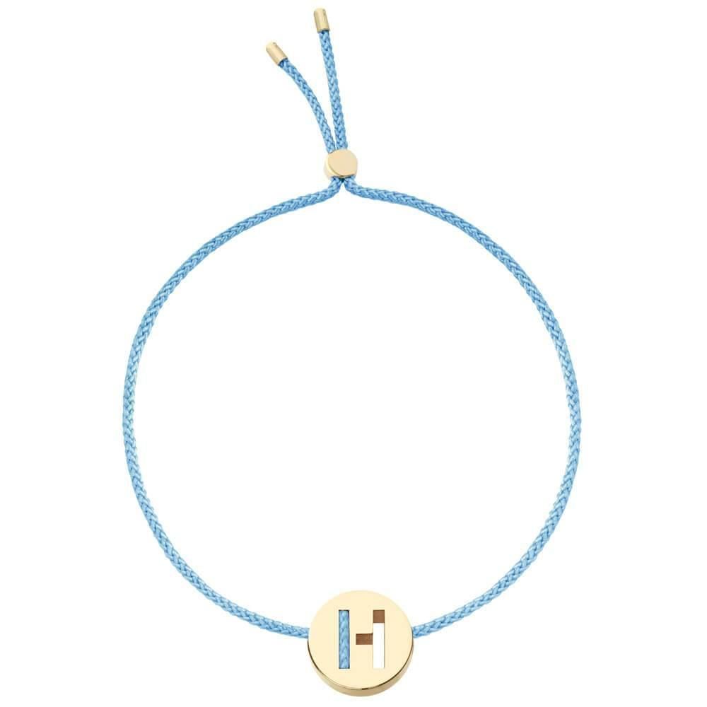 ABCs - H 18k Gold plattiert Armband