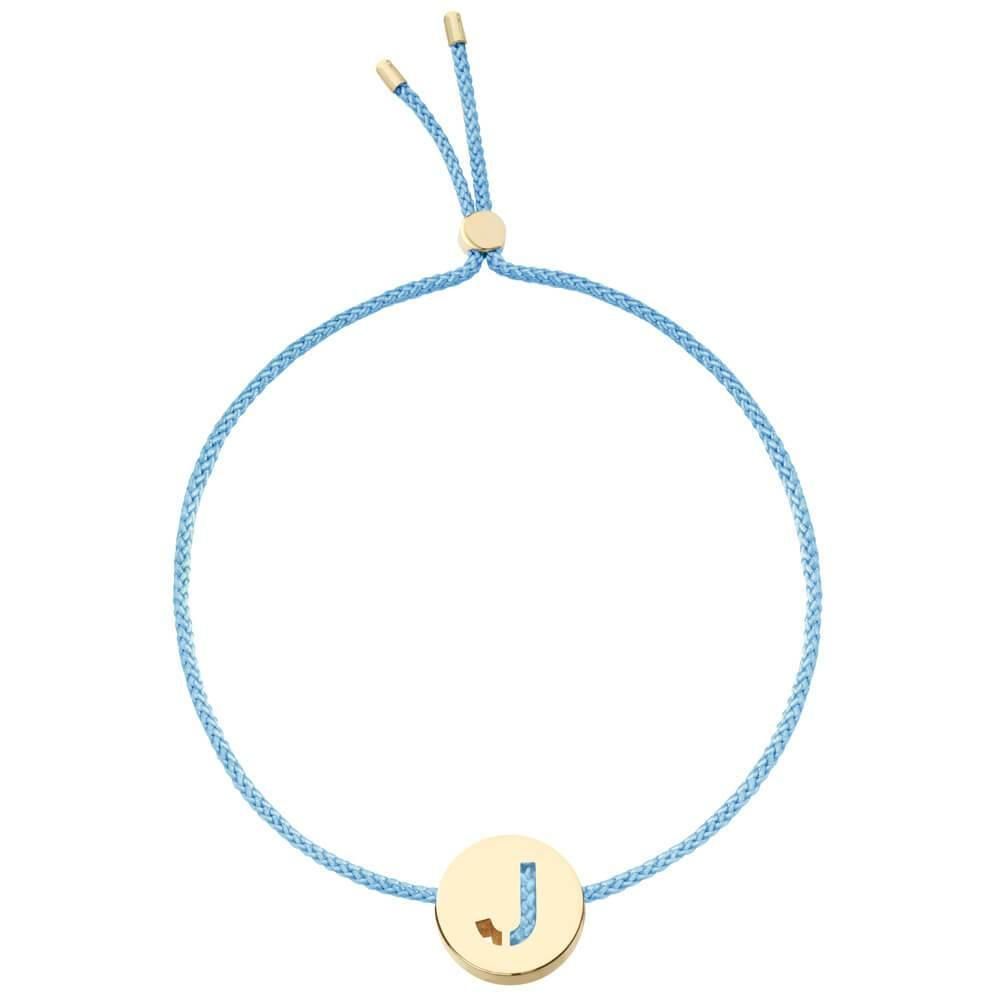 ABCs - J 18K Gold plattiert Armband