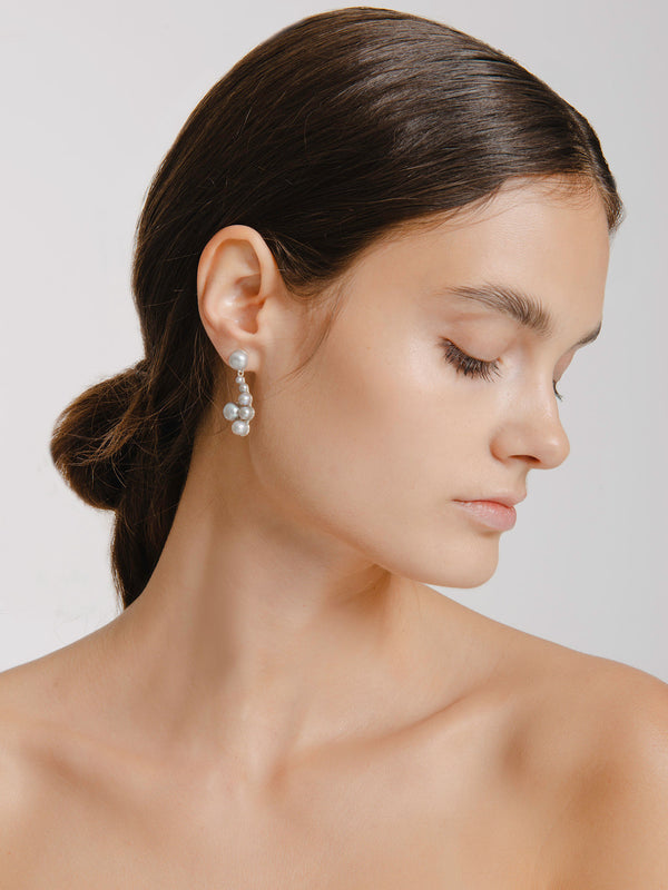 Adela 03 Ohrringe mit Perlen