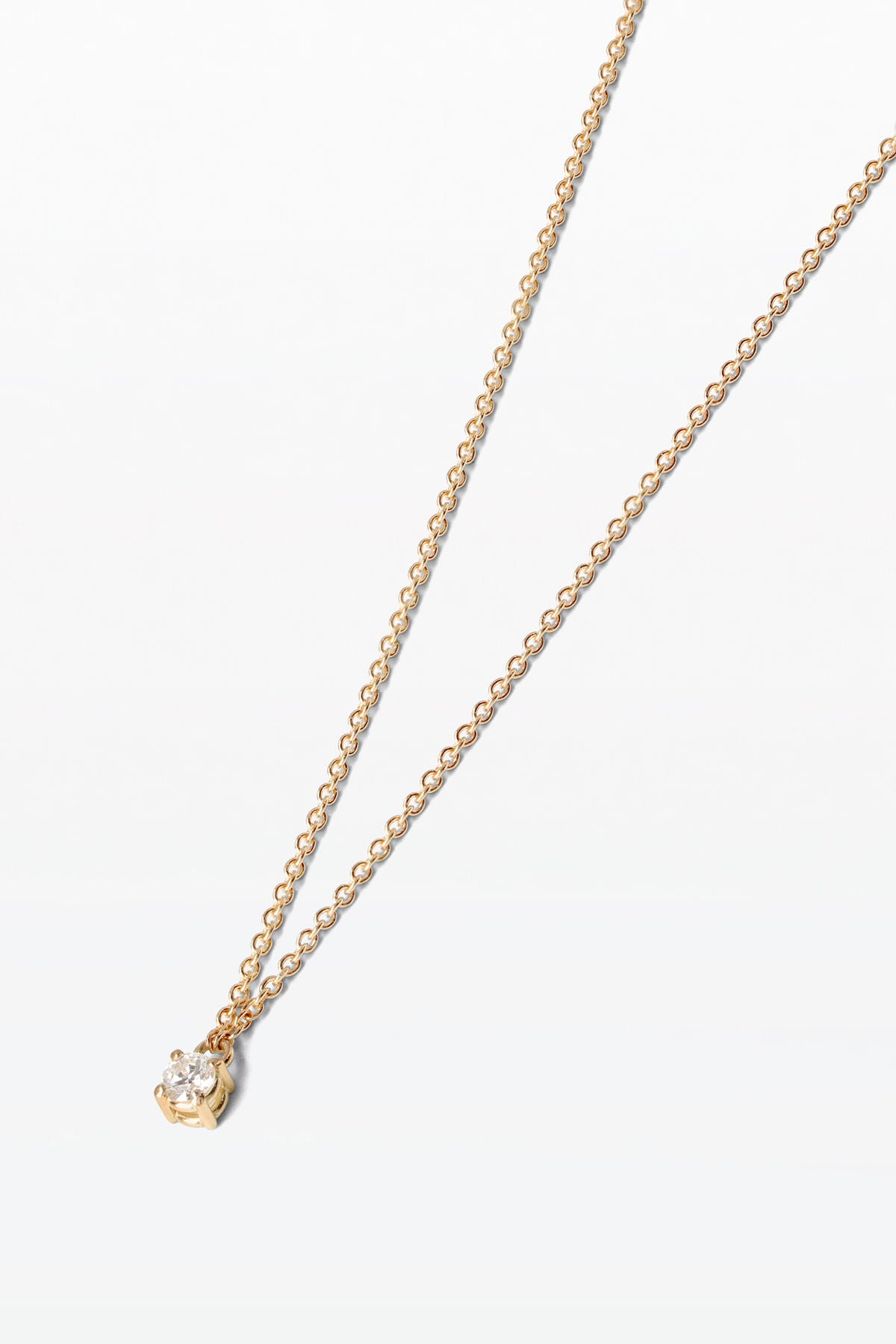 Anthology 01 18K Guld Halskæde m. Diamant
